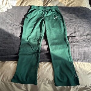 Asics Forest Green Athletic Pants